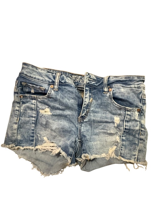 American Eagle Outfitters Pants - American Eagle Outfitters Light Blue Super Stretch Denim Shorts